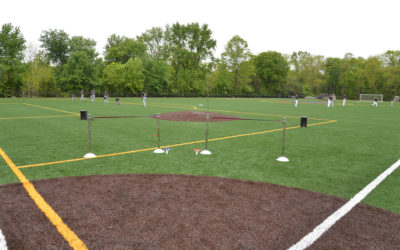 RIBBON CUTTING AT SYNTHETIC TURF FIELD